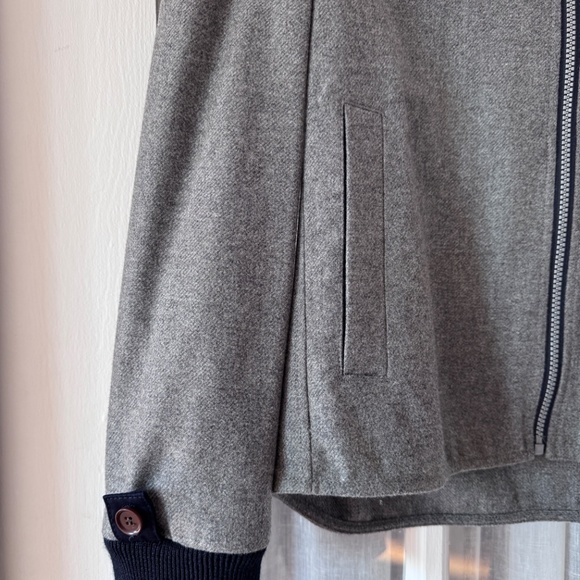 Armoire D’Homme Mens 2 in 1 Coat & Jacket - Dark Navy, 46 EU / 36 US - Picture 14 of 16